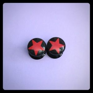 🖤Hot Topic🖤🌟star plugs 🌟00